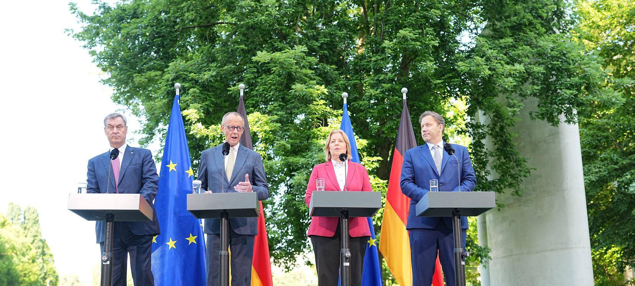 Pressekonferenz zu Ergebnissen des Koalitionsausschusses