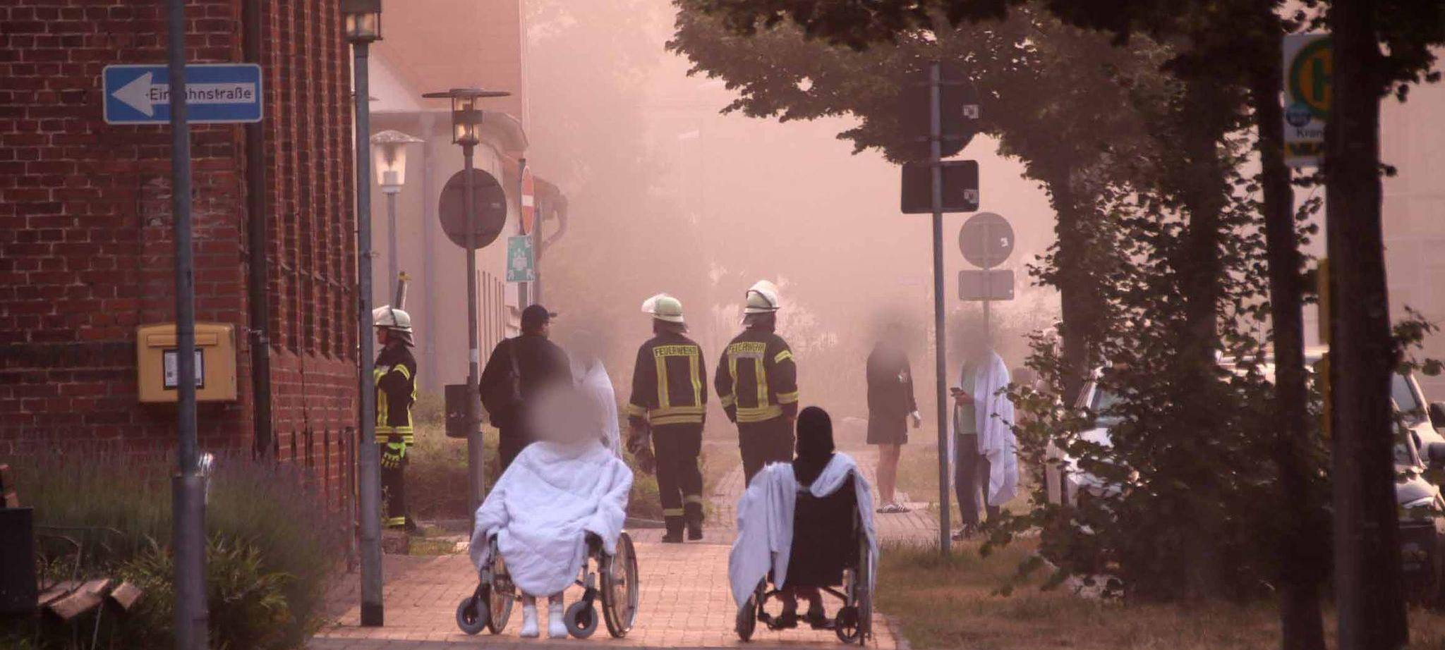 Tote bei Brand in einem Krankenhaus