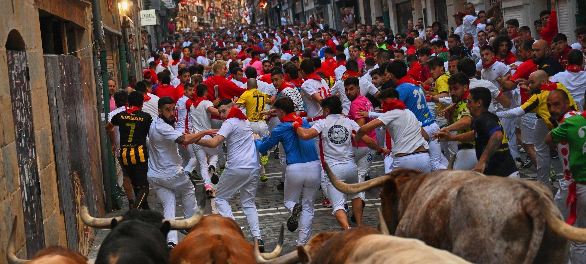 Stierlauf in Pamplona