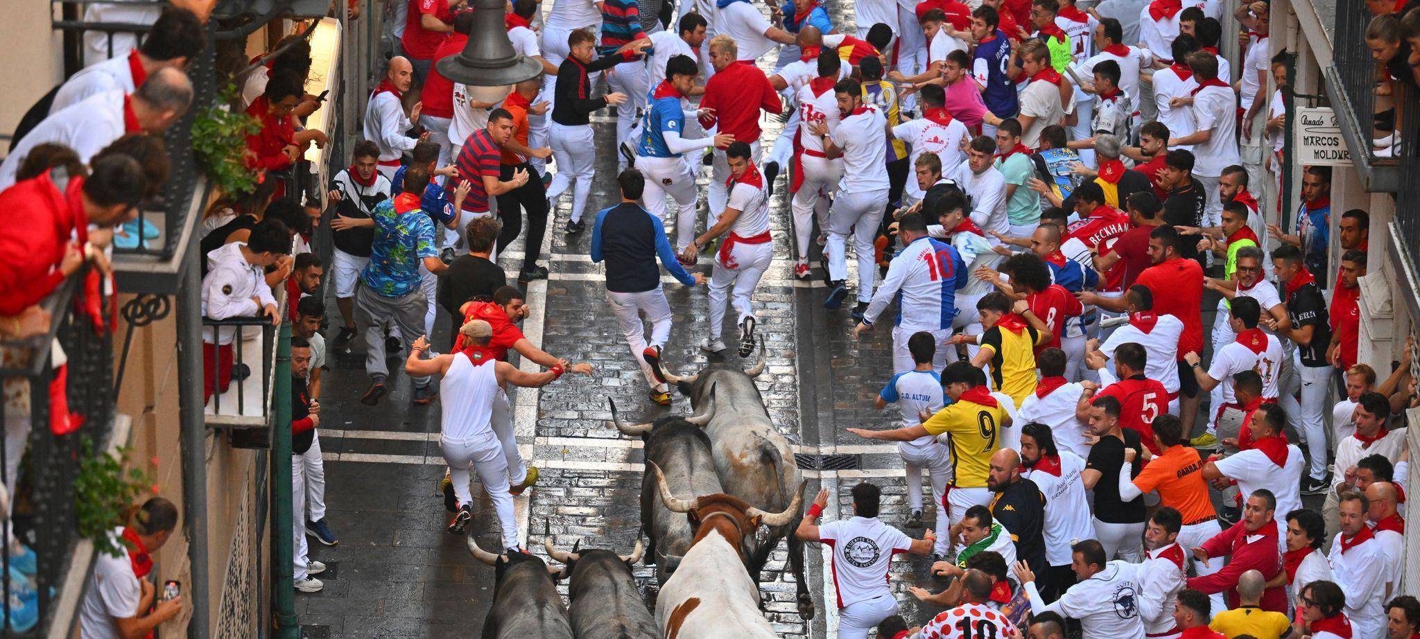 Stierlauf in Pamplona