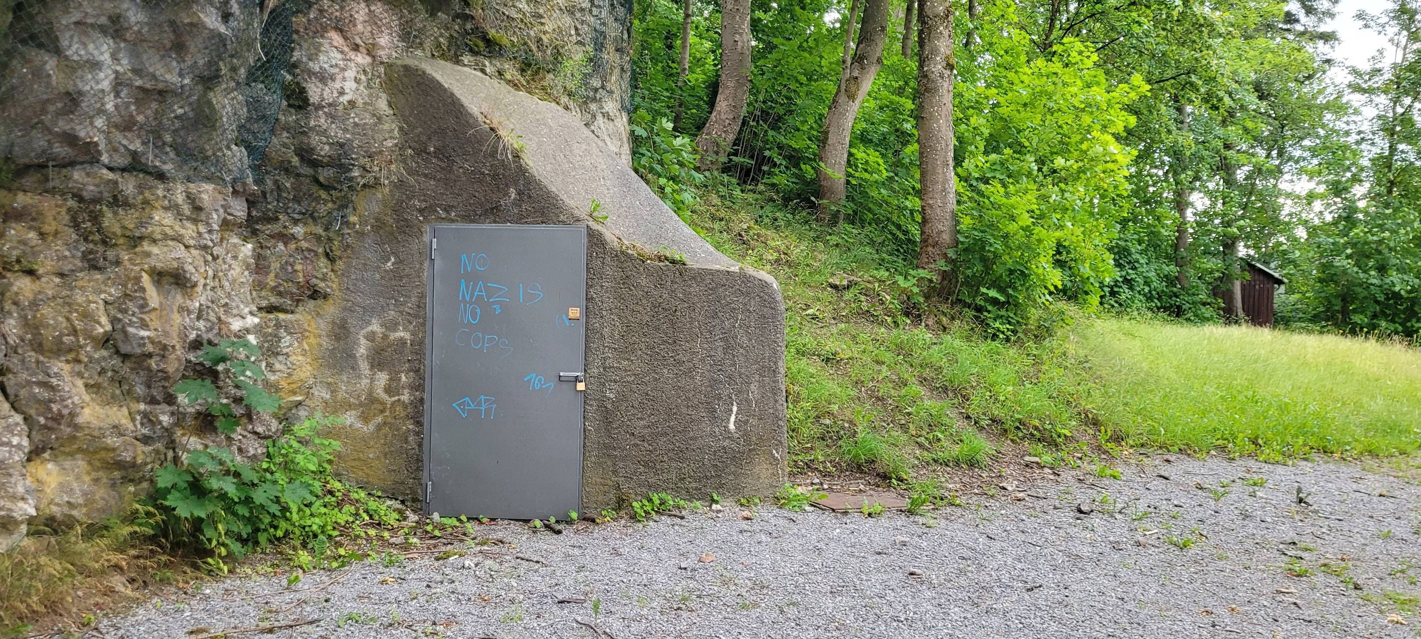In Brilon sind wieder Schmierereien aufgetaucht