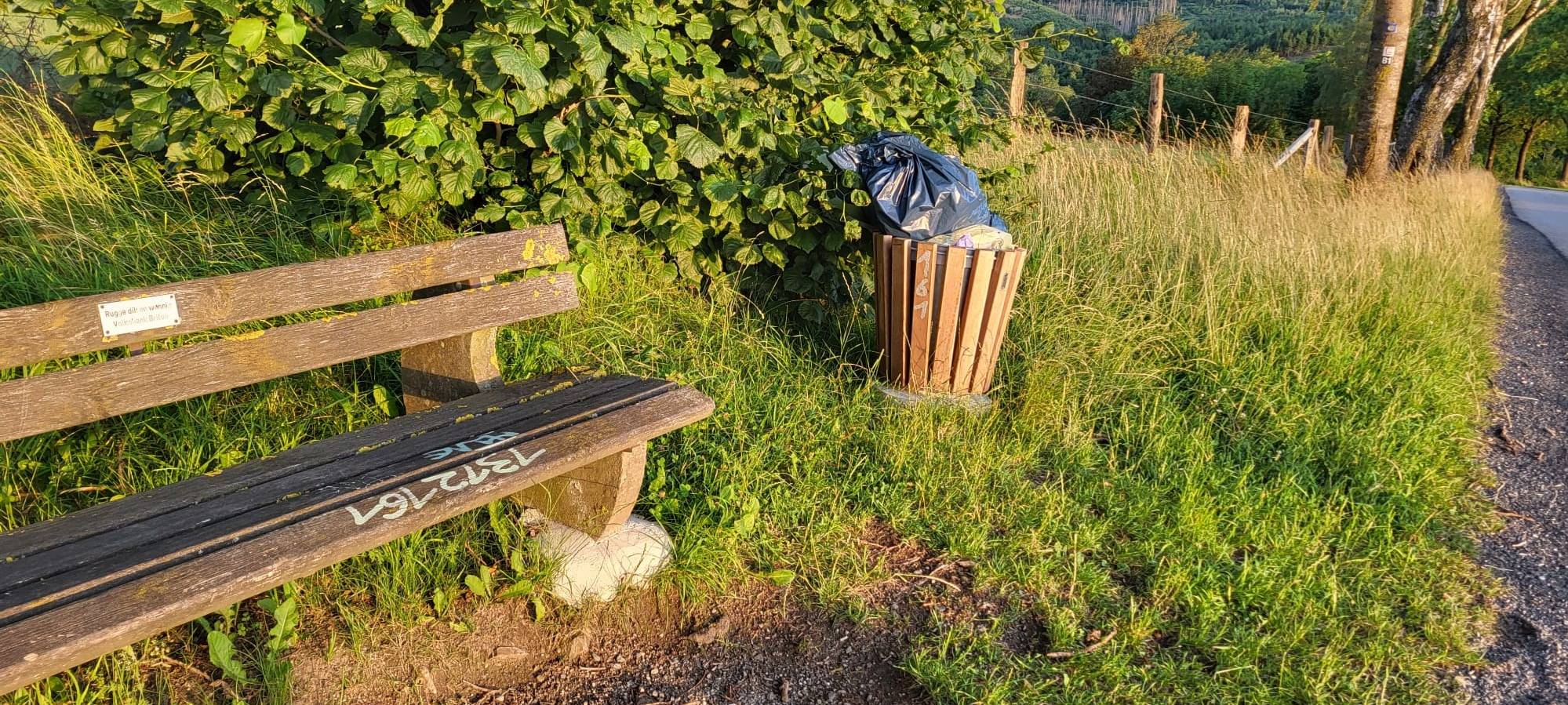 In Brilon sind wieder Schmierereien aufgetaucht