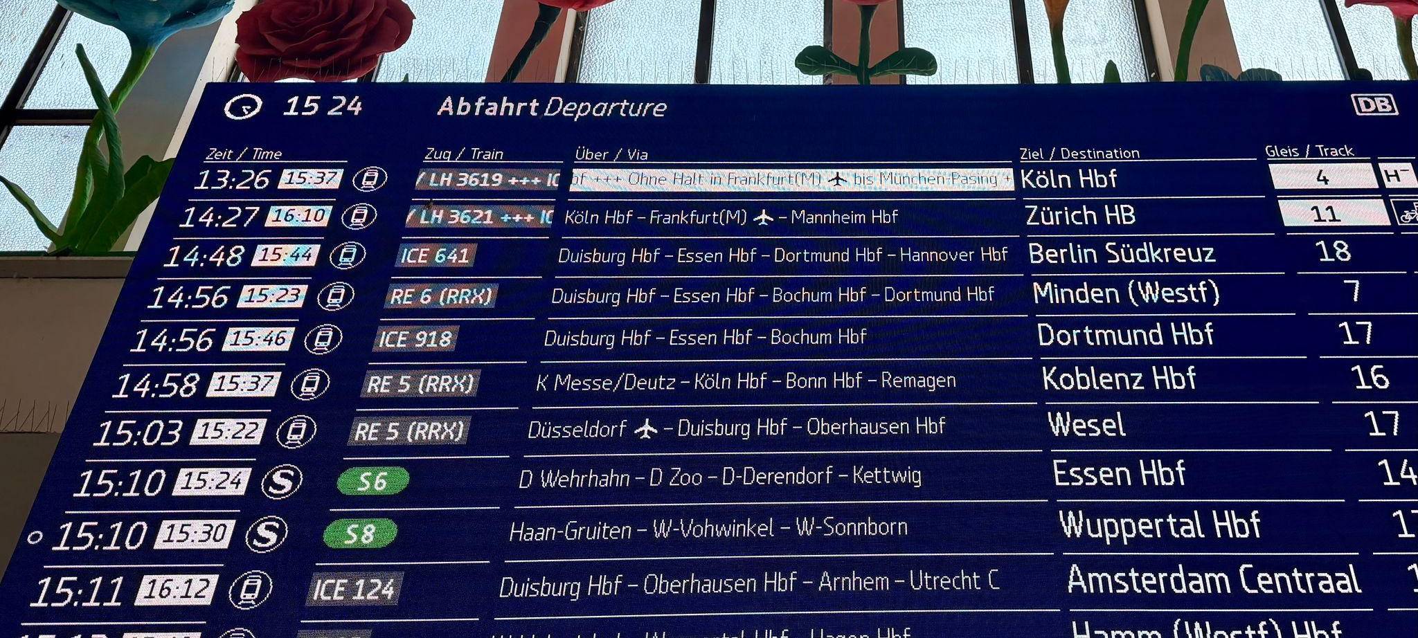 Wichtige Bahnstrecke zwischen Köln und Düsseldorf gesperrt