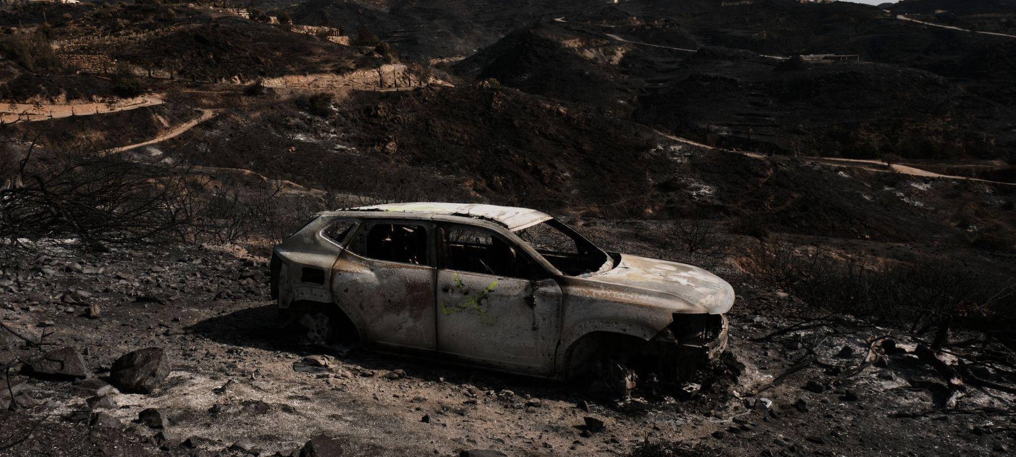 Waldbrand in Andalusien