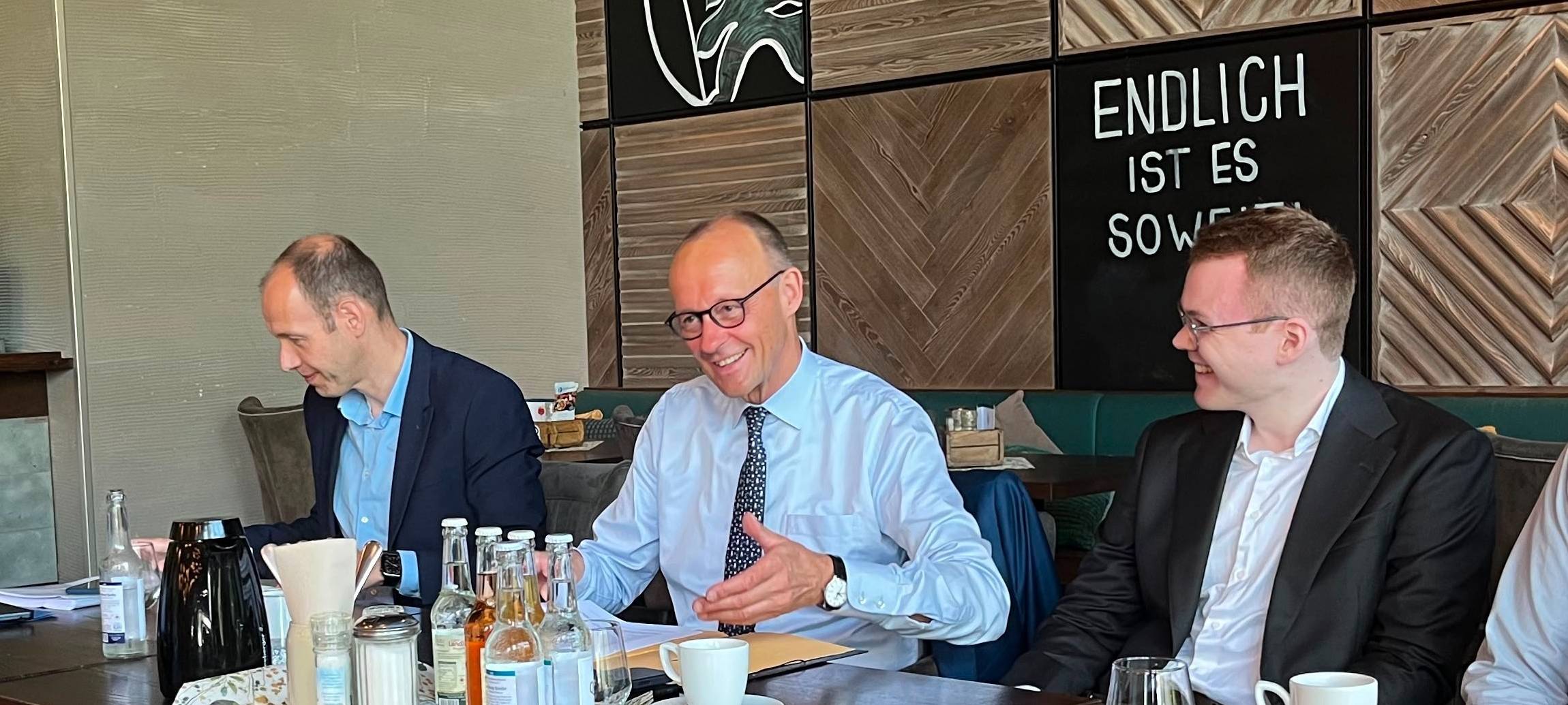 Meschede: Sommergespräch mit Friedrich Merz