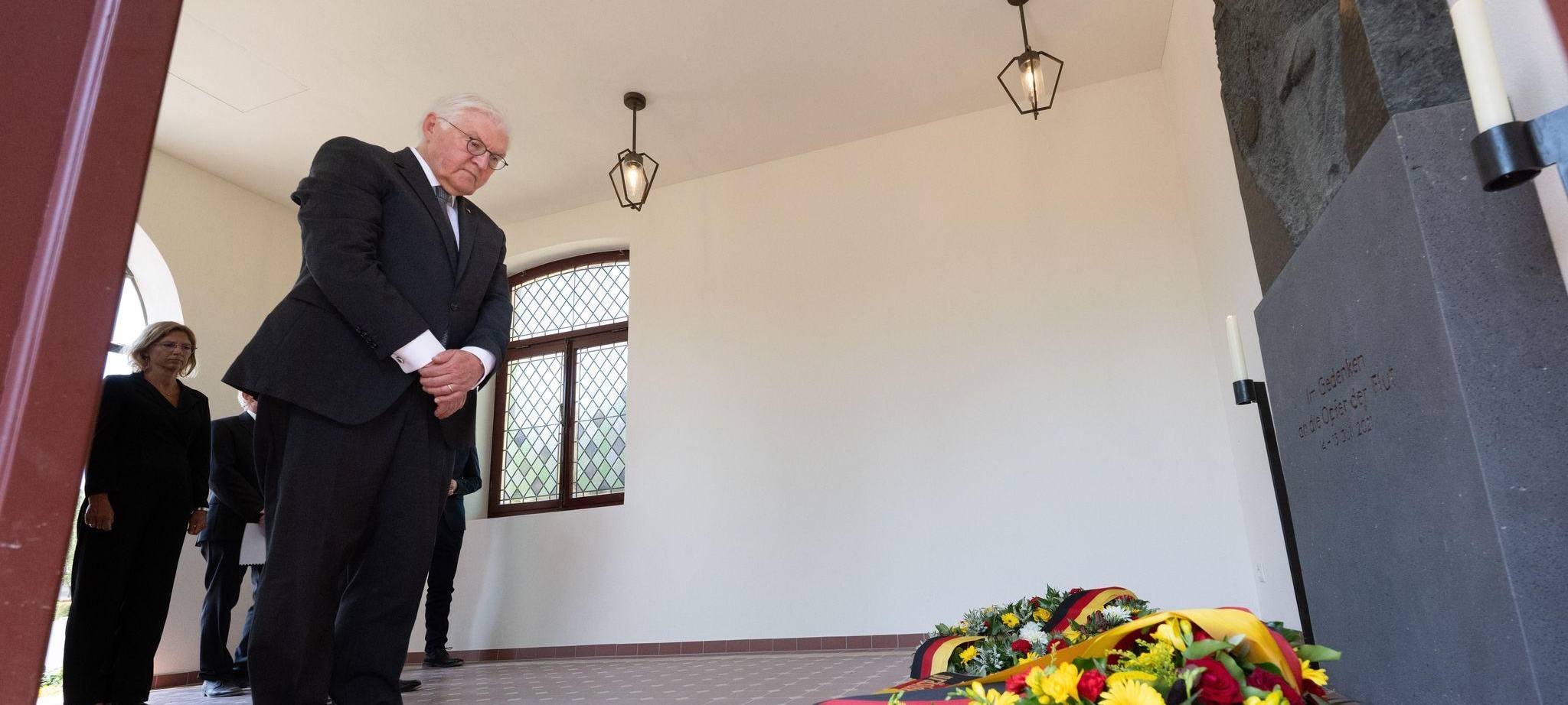 Gedenken Flutkatastrophe - Steinmeier