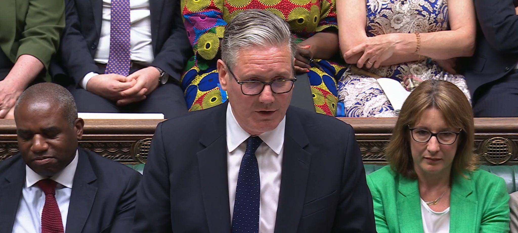 Letzte Fragestunde mit britischem Premierminister Starmer