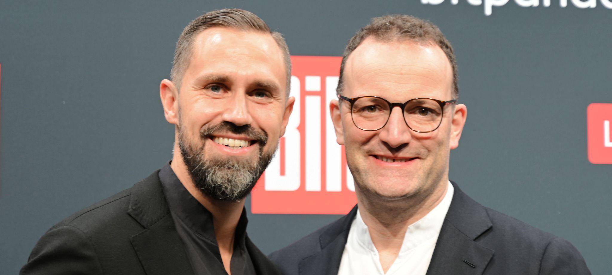 Daniel Funke und Jens Spahn