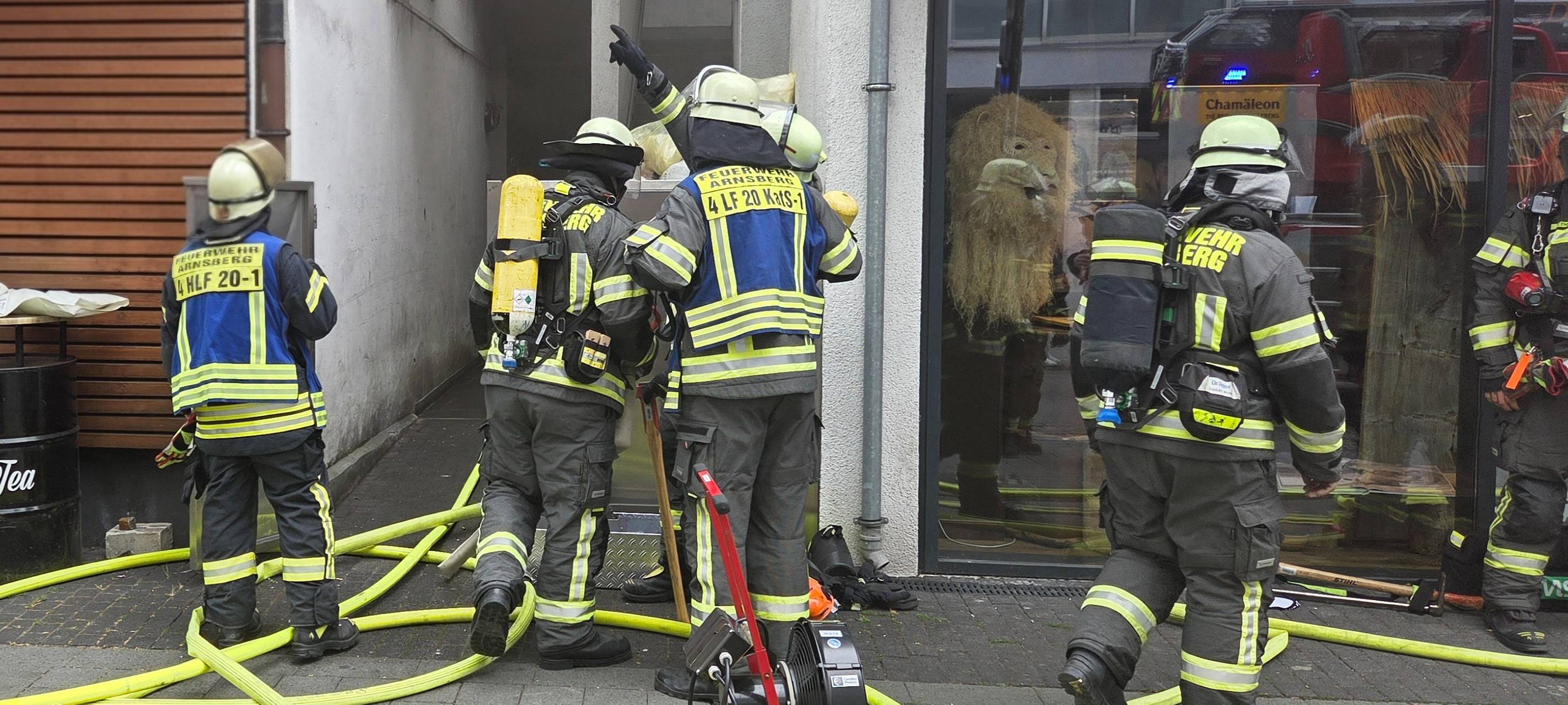 Kellerbrand in Neheim