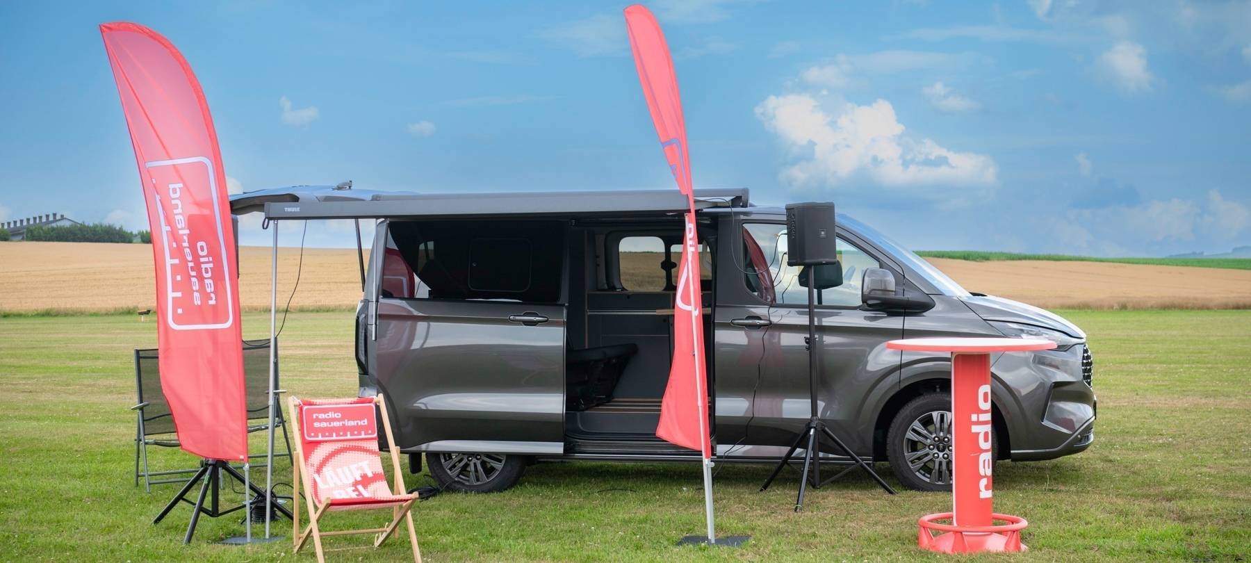 Das Radio Sauerland Open-Air-Kino am Flugplatz Meschede-Schüren