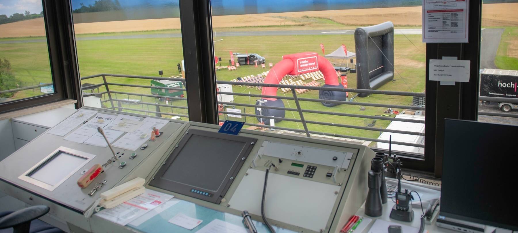 Das Radio Sauerland Open-Air-Kino am Flugplatz Meschede-Schüren