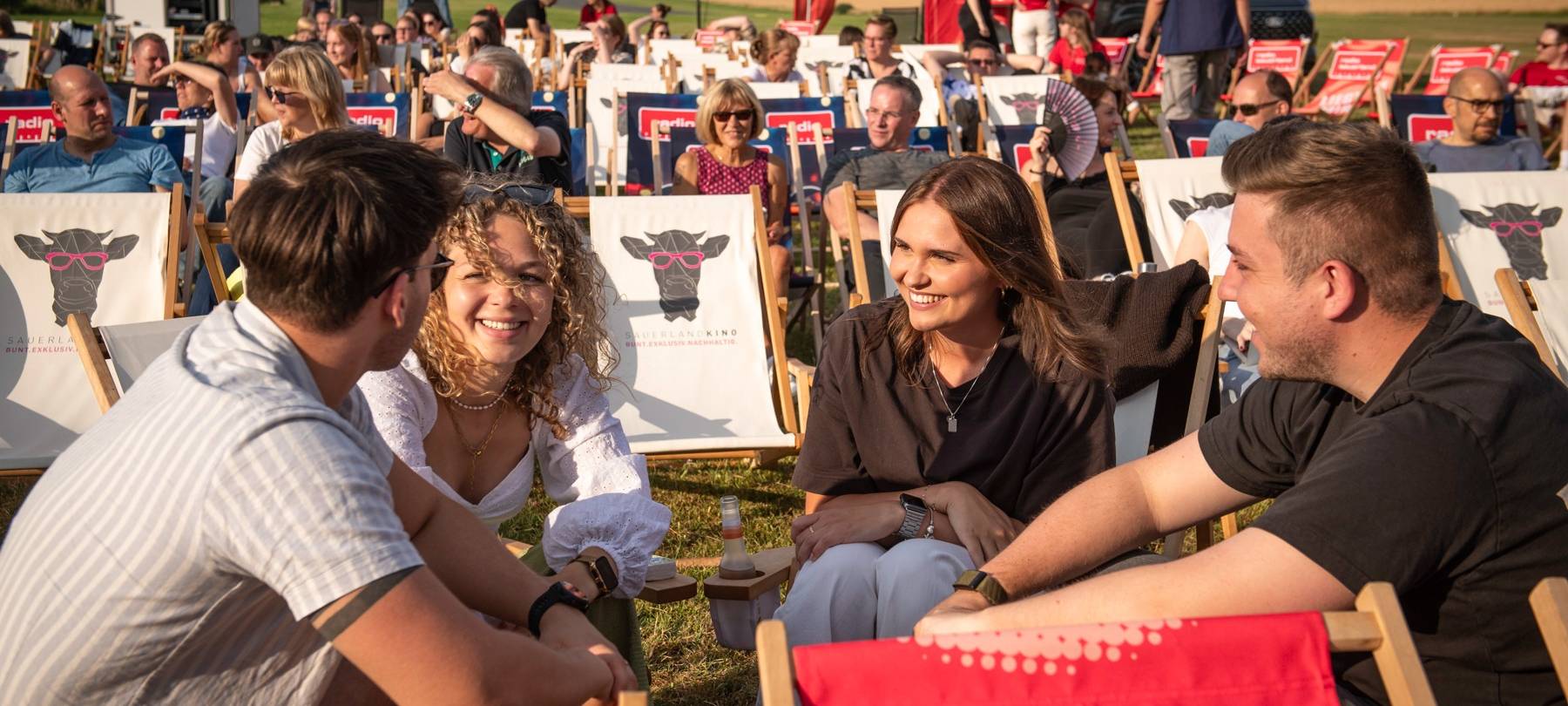 Das Radio Sauerland Open-Air-Kino am Flugplatz Meschede-Schüren