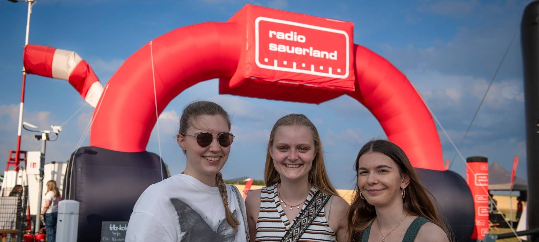 Das Radio Sauerland Open-Air-Kino am Flugplatz Meschede-Schüren