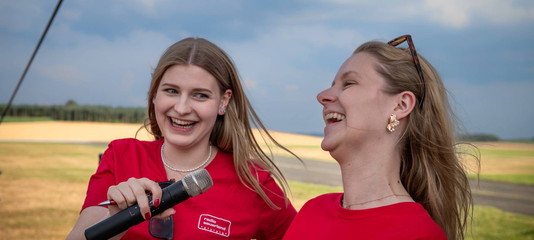 Das Radio Sauerland Open-Air-Kino am Flugplatz Meschede-Schüren