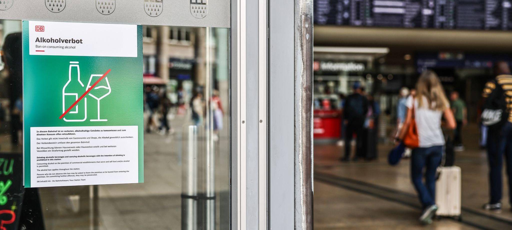 Alkoholverbot an Bahnhöfen - Köln