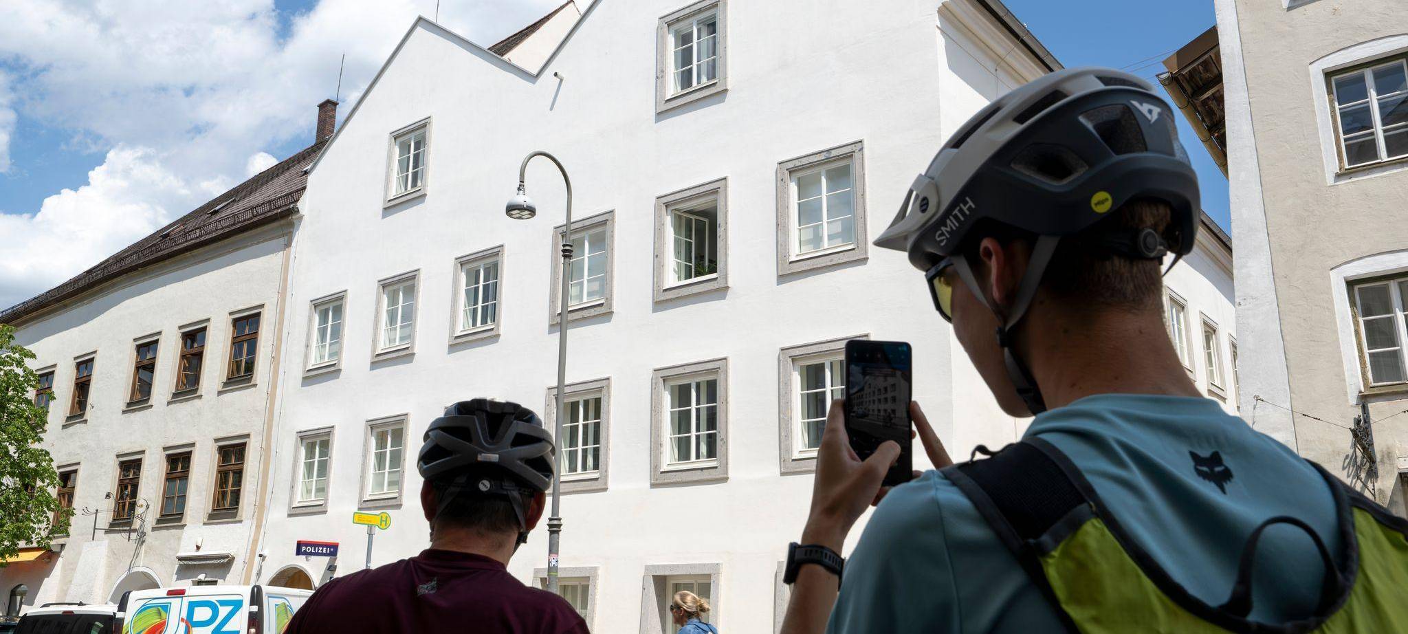 Polizeizentrum im Hitler-Geburtshaus - Vorbesichtigung