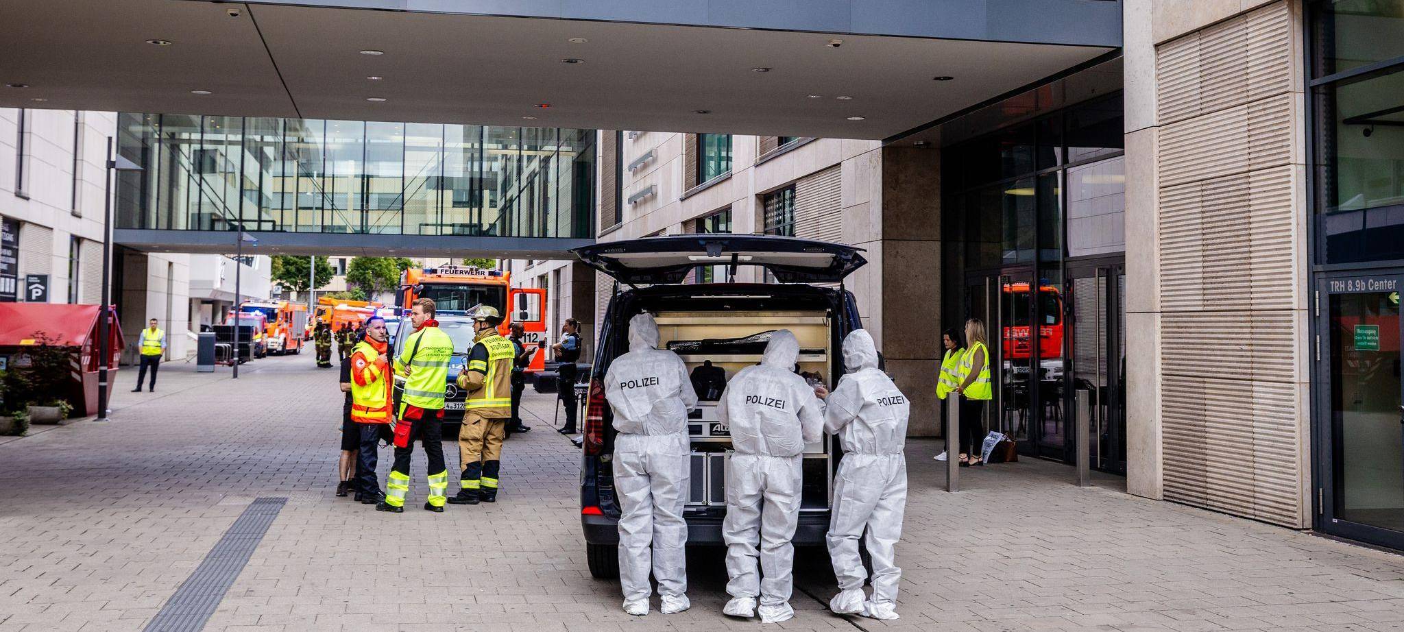 Polizeieinsatz in Stuttgarter Einkaufszentrum