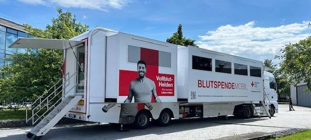 Blutspendemobil im Sauerland unterwegs