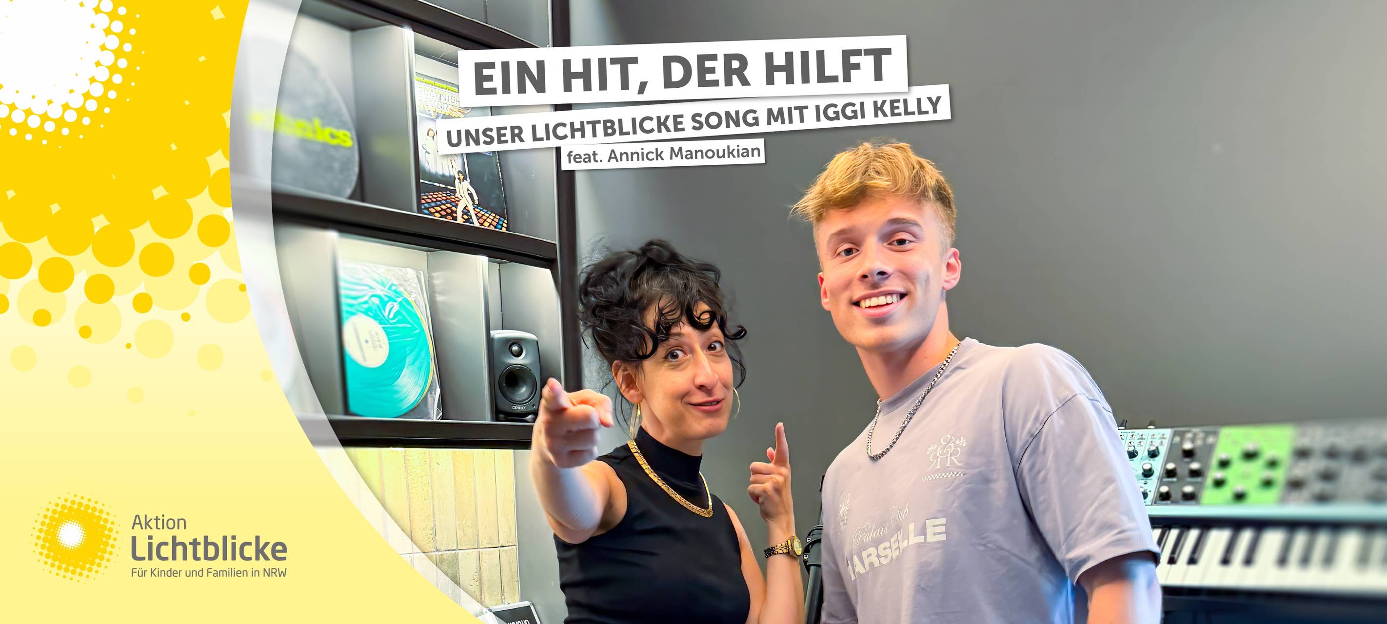 Behind The Scenes - So entsteht unser Lichtblicke-Song 2026 mit Iggi Kelly feat. Annick Manoukian