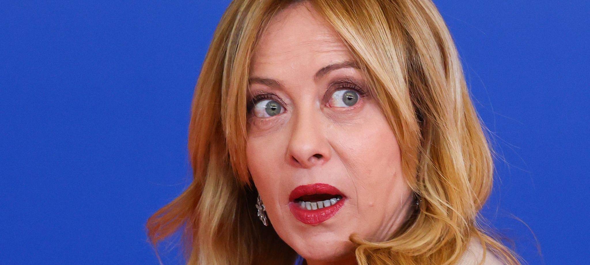 Italiens Ministerpräsidentin Giorgia Meloni