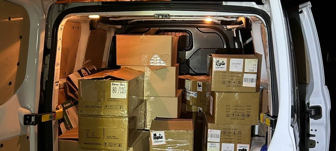 70.000 illegale Zigaretten in Transporter auf der A44