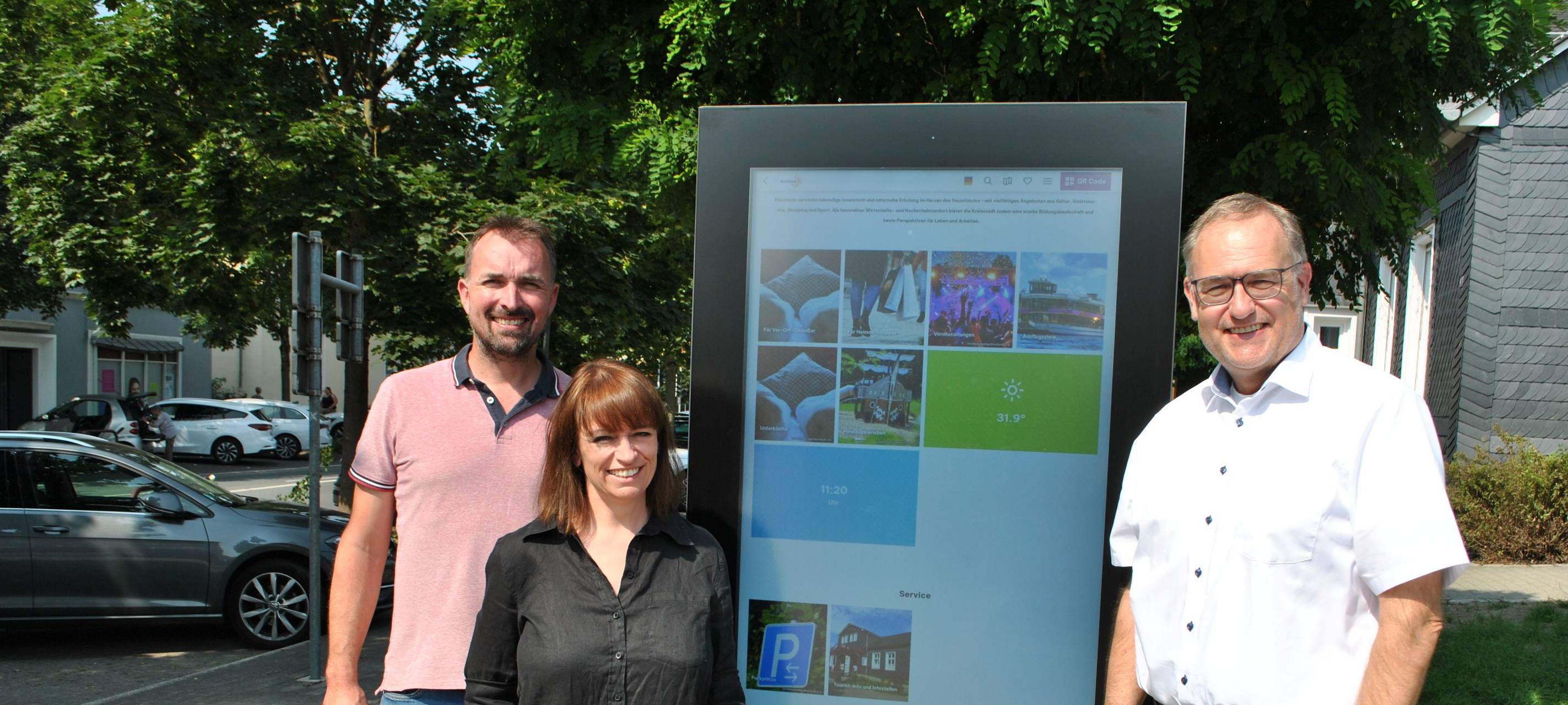 Alle Infos über Meschede per Touch-Screen