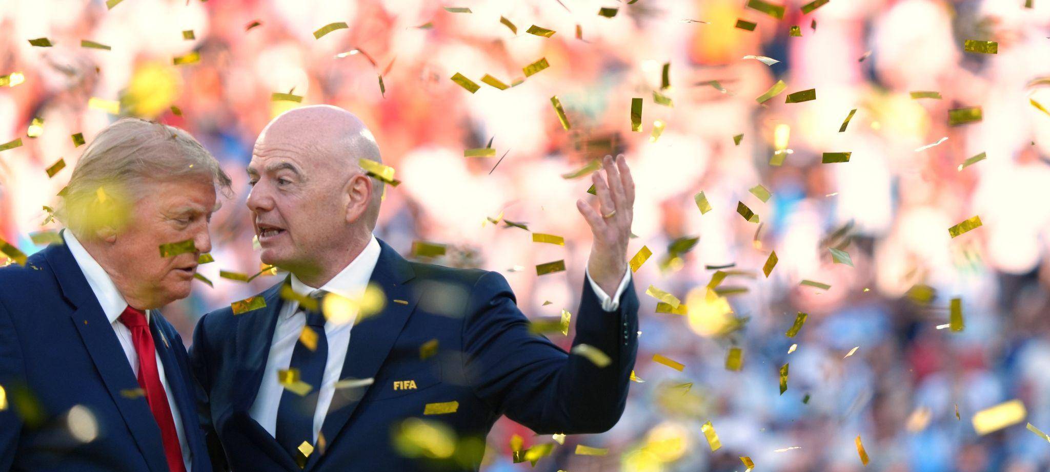 Donald Trump und Gianni Infantino