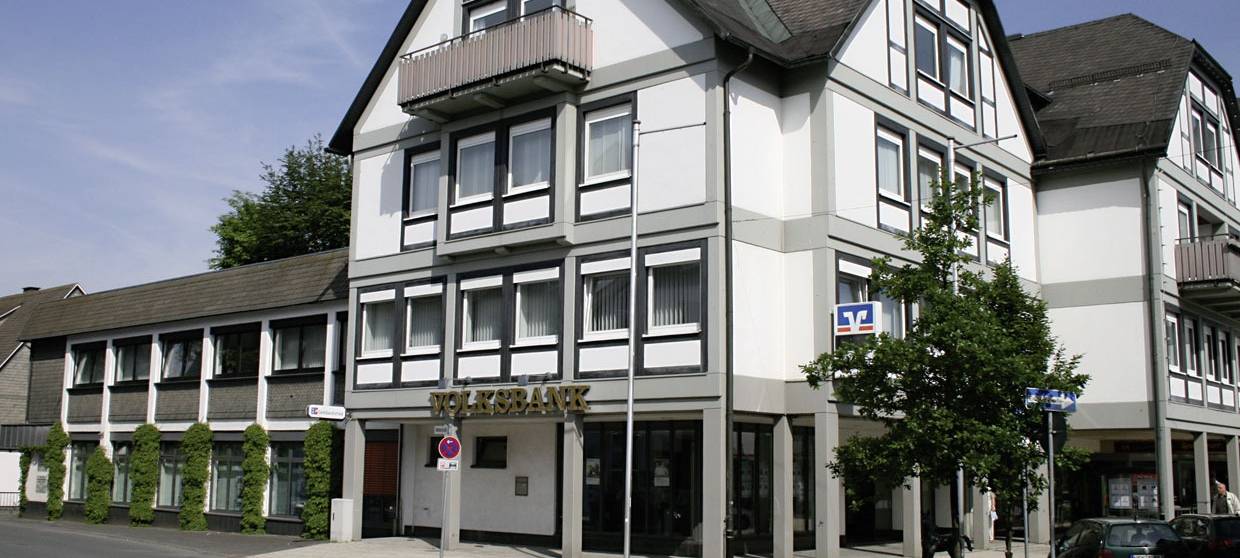 Volksbank wird umgebaut