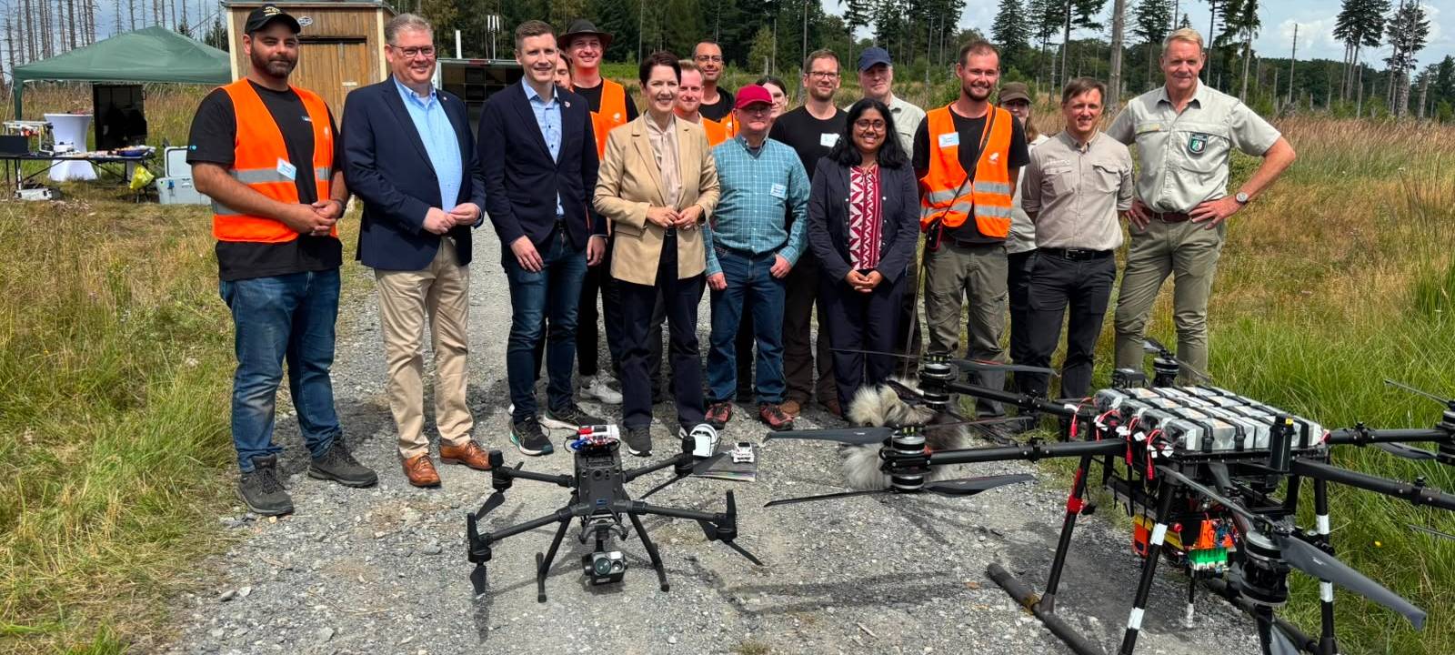 Drohnen für die Wiederaufforstung der Wälder
