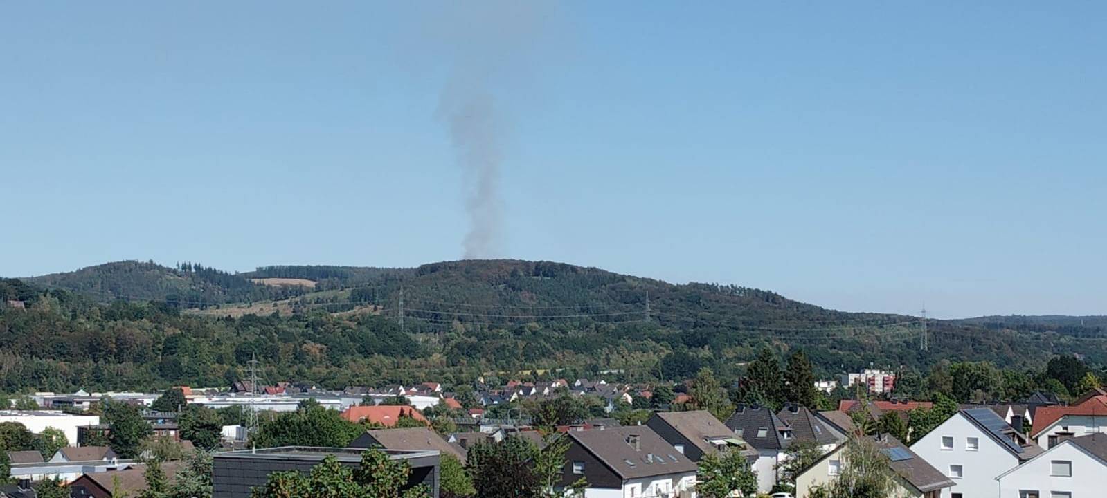 Waldbrände in Marsberg-Helminghausen und im Arnsberger Wald