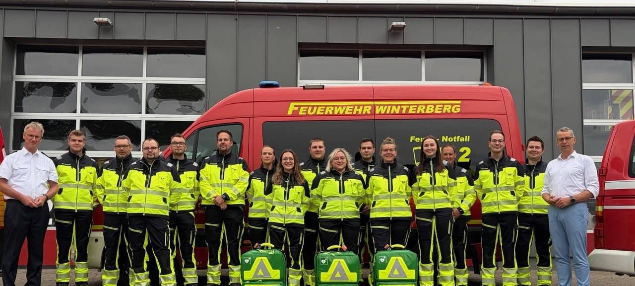 DRK und First-Responder unterstützen Feuerwehren