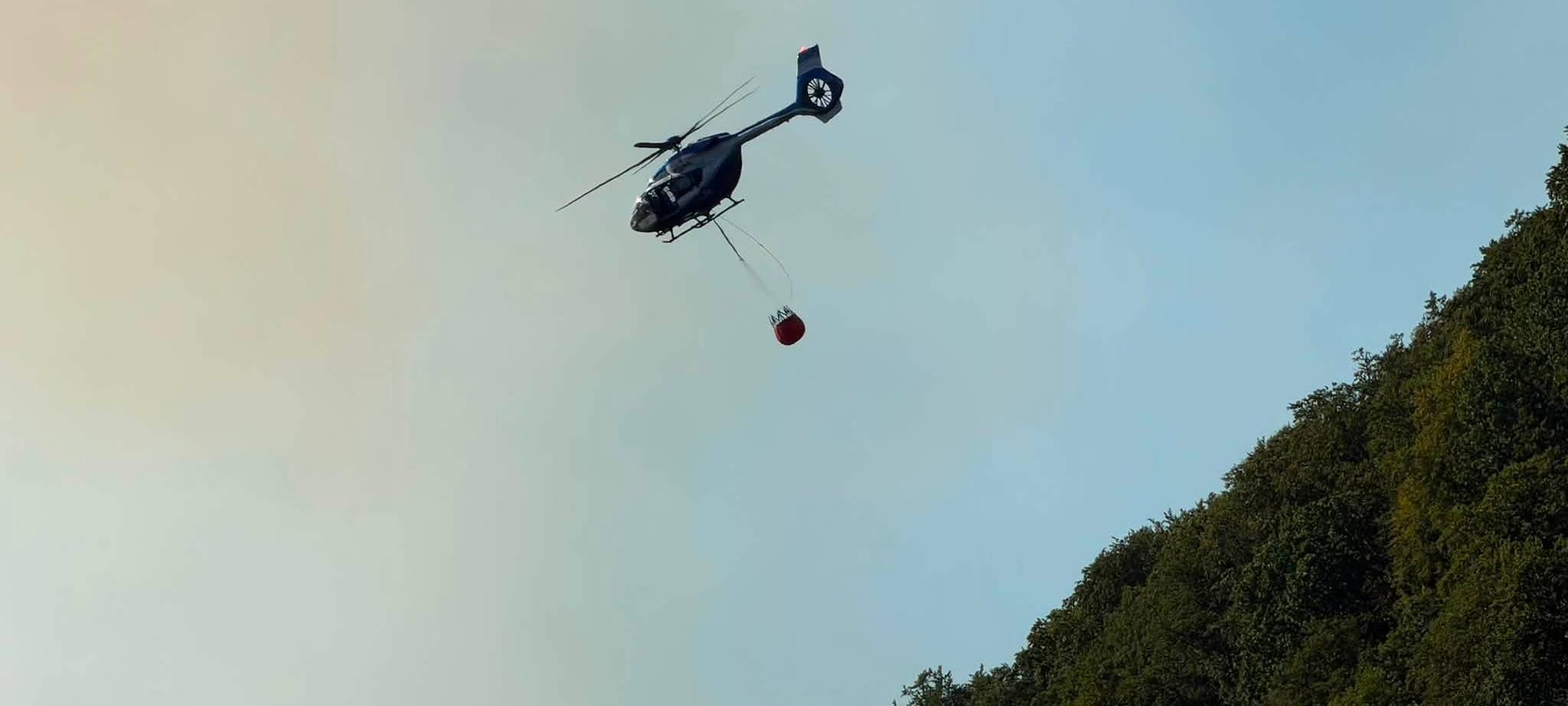 Waldbrand in Helminghausen: 35 Hektar Wald betroffen