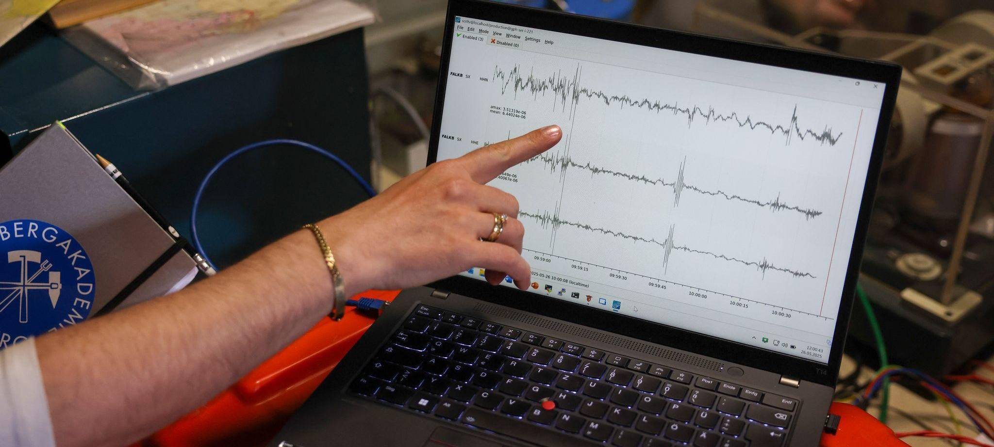 Seismologen bei der Arbeit