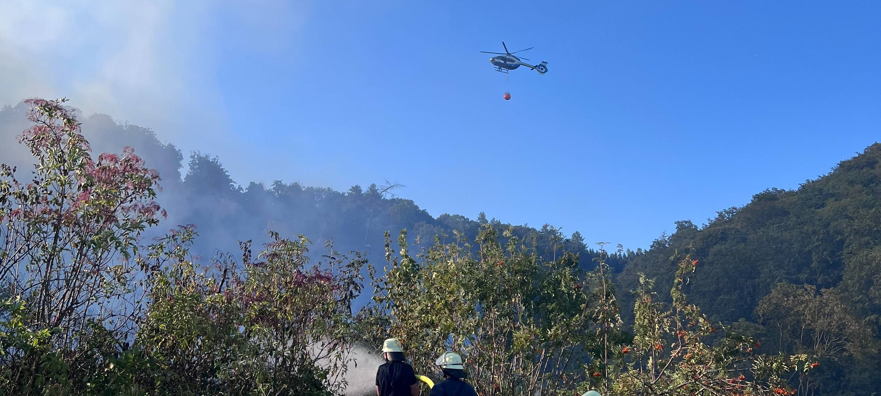 Waldbrand: Bilanz Marsberger Feuerwehr