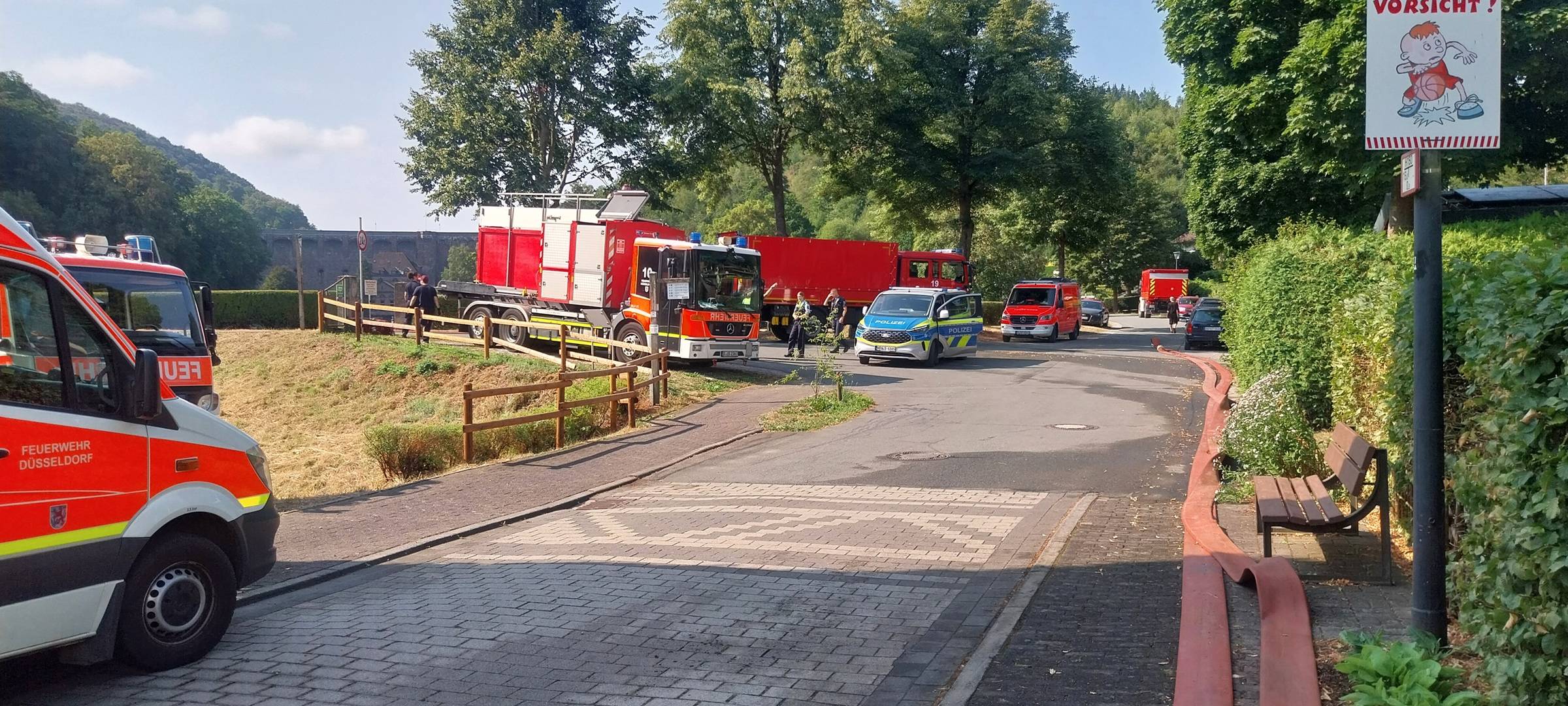 Waldbrand: Bilanz Marsberger Feuerwehr