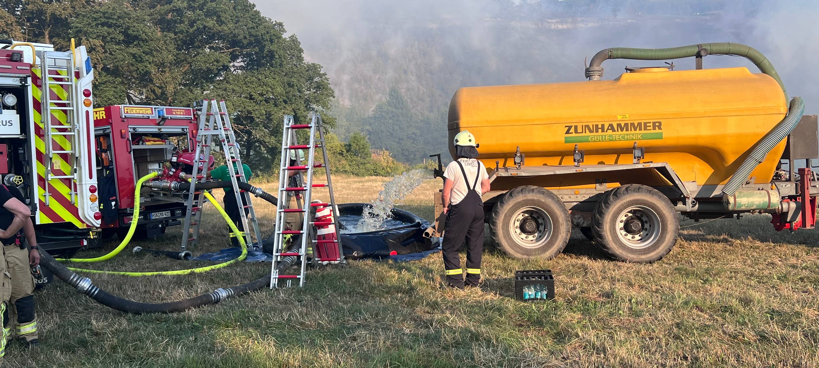 Waldbrand: Bilanz Marsberger Feuerwehr