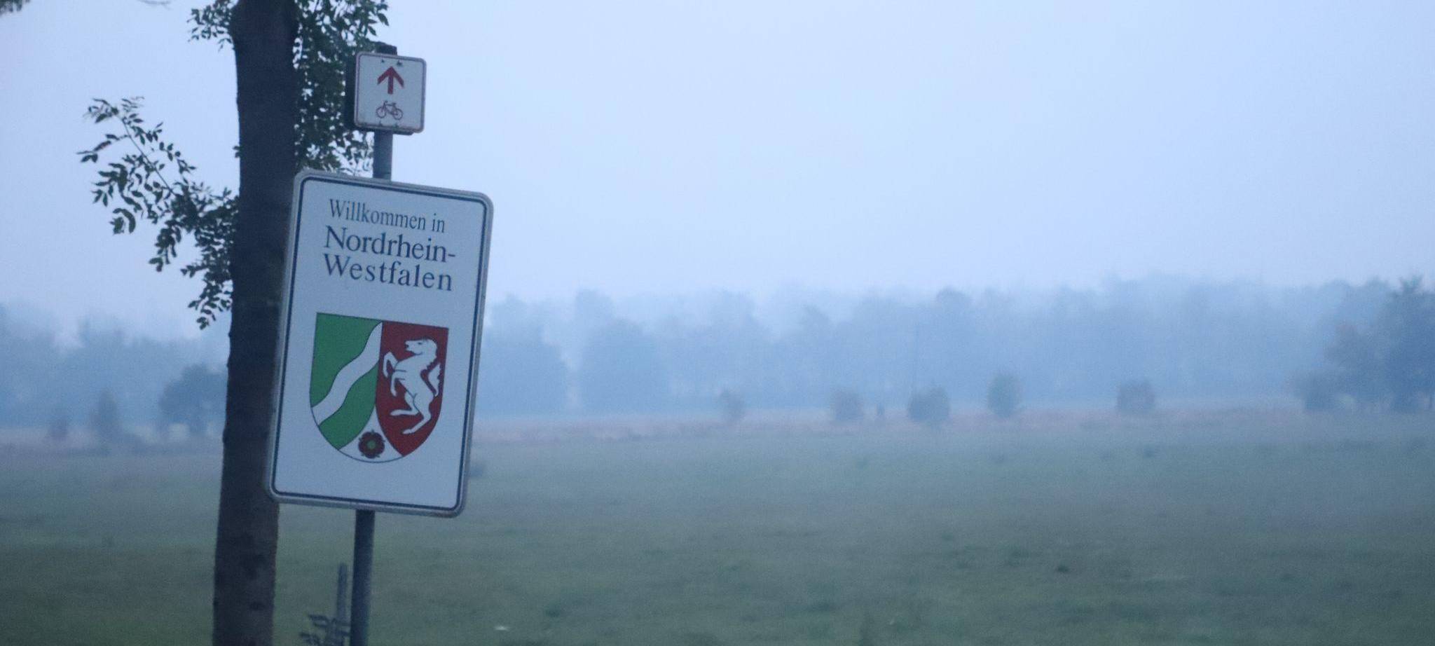 Waldbrand im Hohen Venn