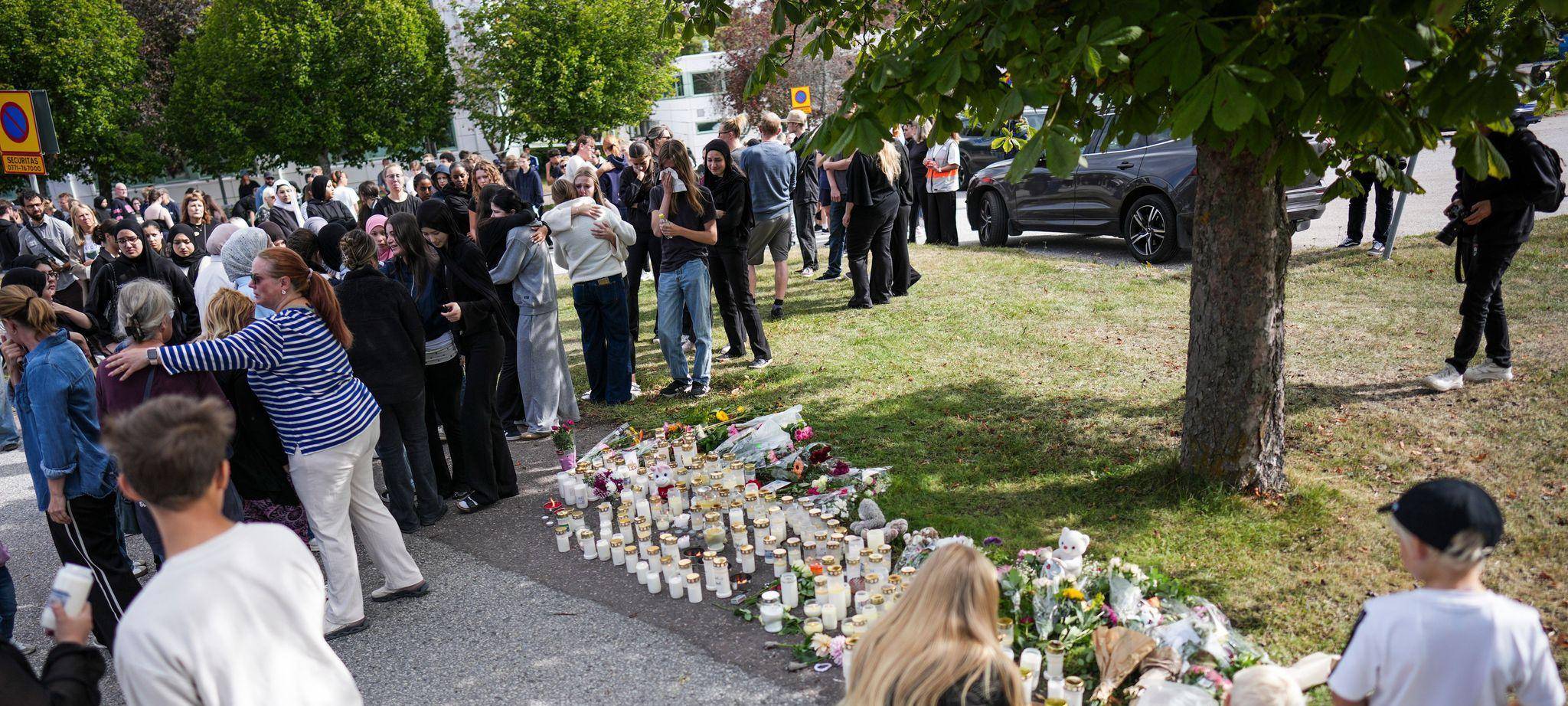 Schwert-Attacke in Schweden