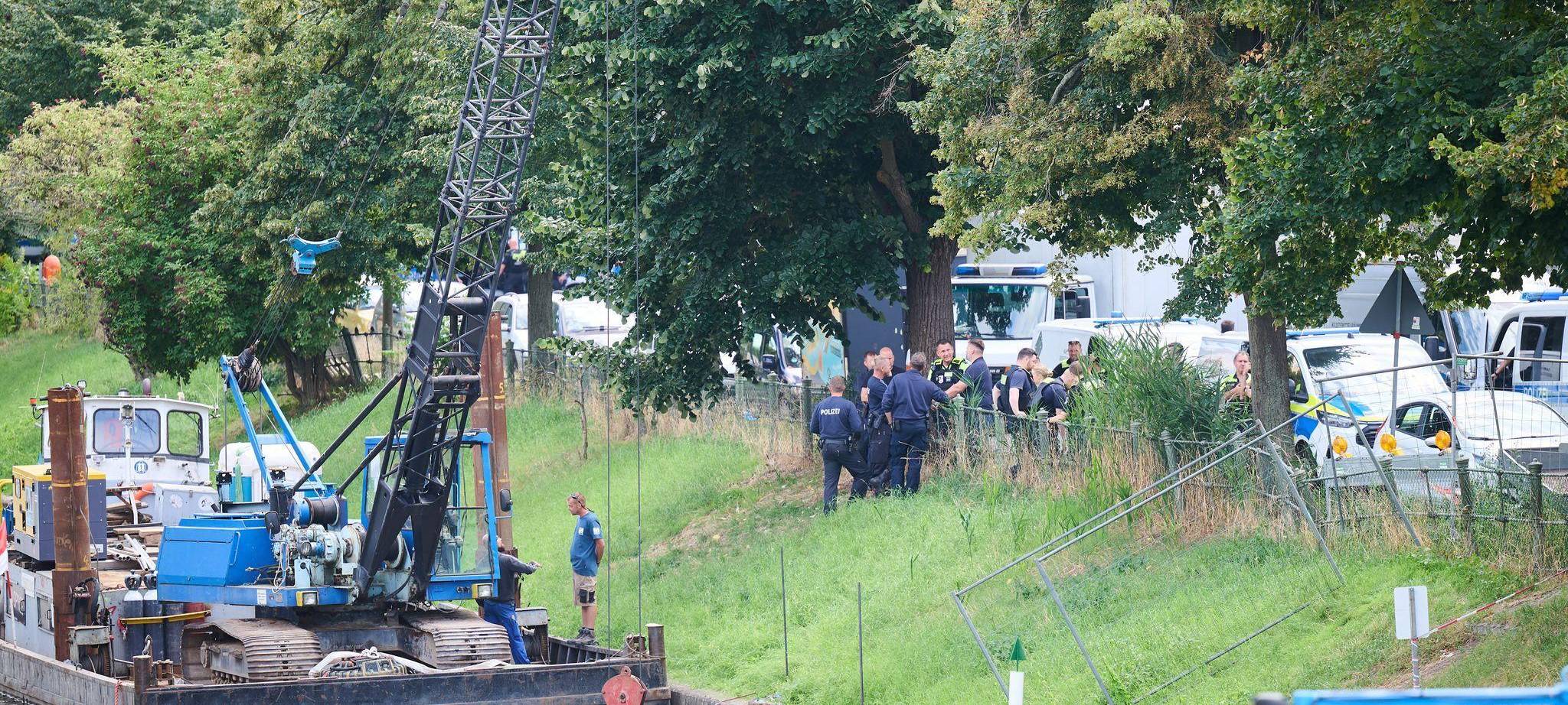 Fliegerbombe in Berlin-Neukölln gefunden