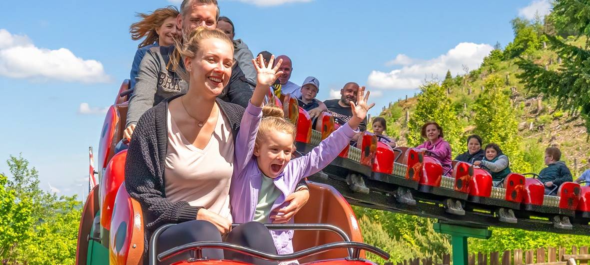 Fort Fun feiert 40 Jahre Marienkäferbahn