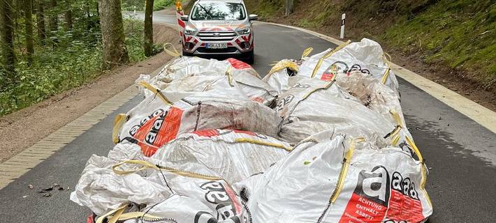 Illegal entsorgte Bigbags
(c) KPB Hochsauerlandkreis