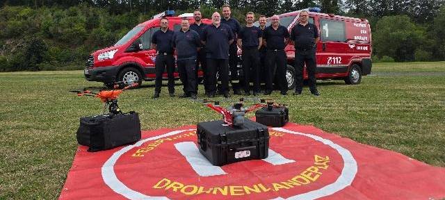 Neue Drohne erleichtert Arbeit der Feuerwehr