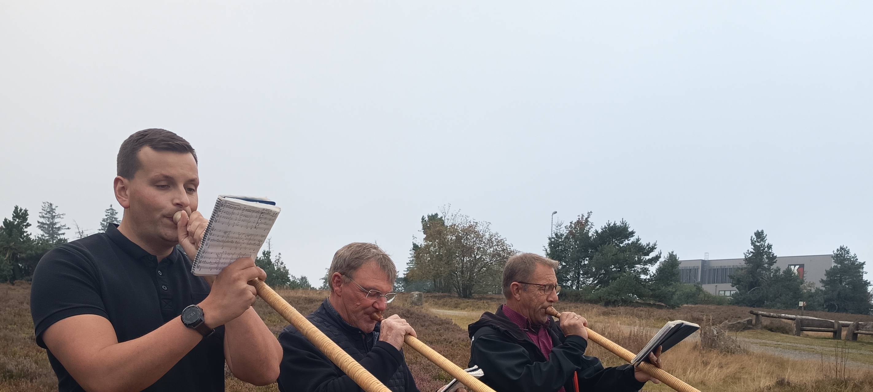 Fred Bartsch, der neue Alphornbläser in der Willinger Gruppe