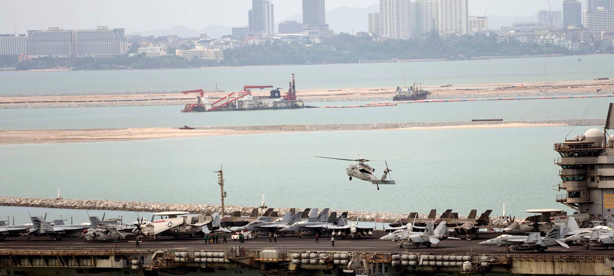 US-Flugzeugträger in Thailand