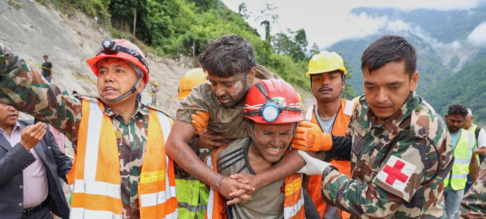Nach der Sturzflut im Himalaya