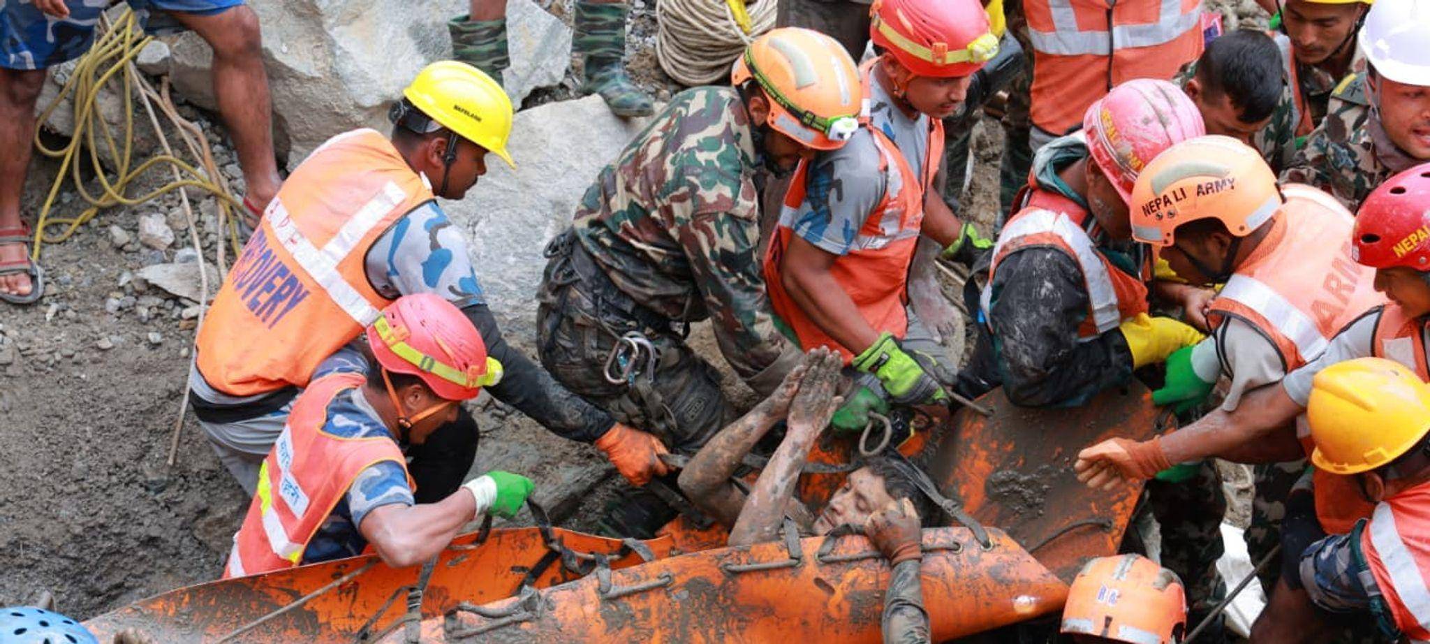 Nach der Sturzflut im Himalaya