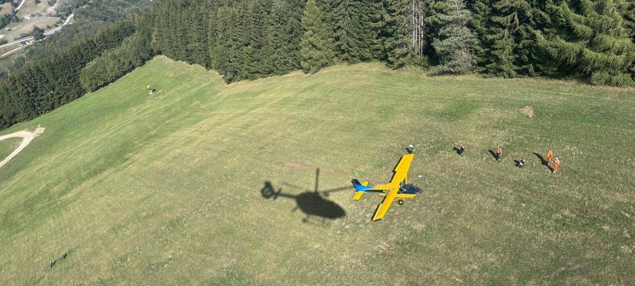 Kleinflugzeug verunglückt in Norditalien