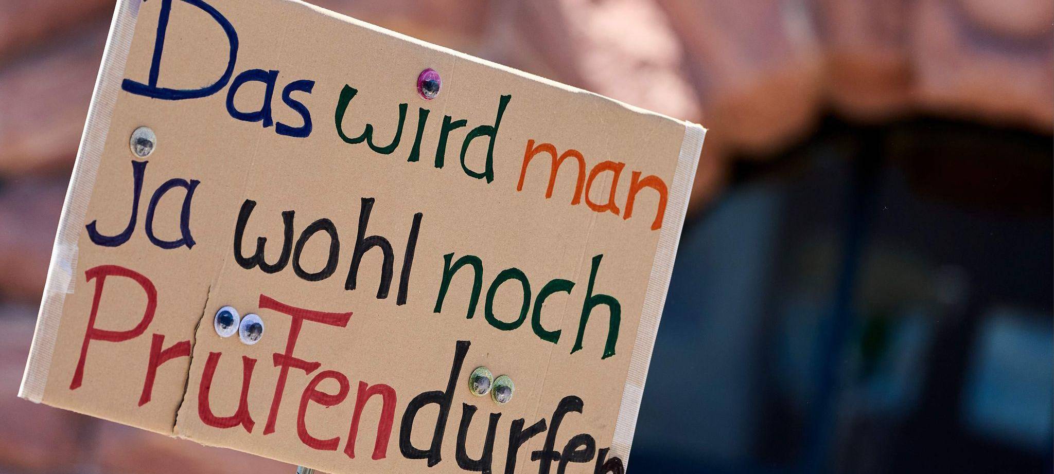 Demonstration in Mainz