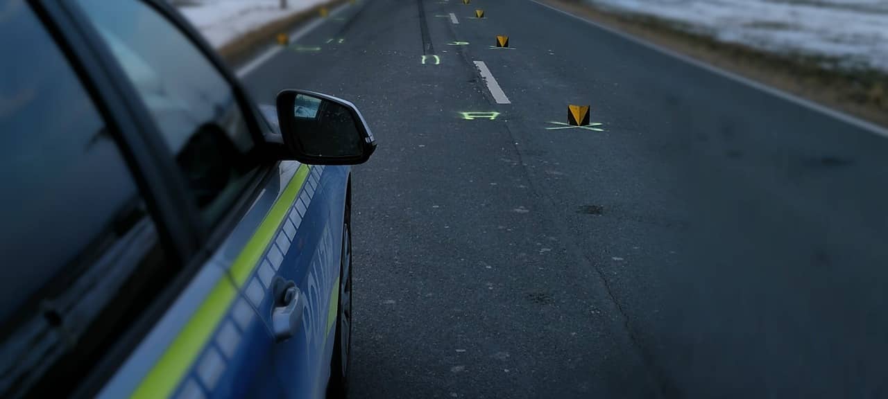 Schwerer Unfall: B7 mittlerweile wieder frei