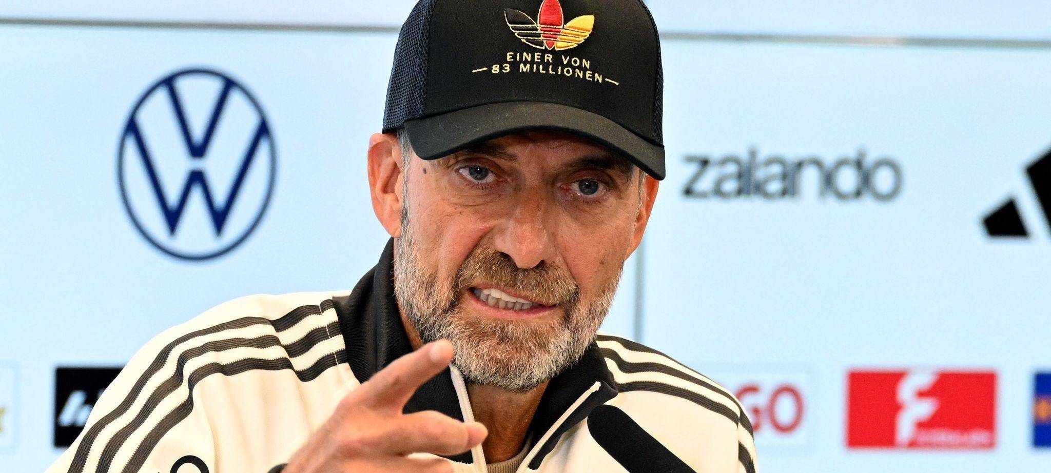 DFB-Pressekonferenz mit Bundestrainer Klopp